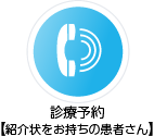 診療予約【紹介状をお持ちの患者さん】